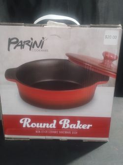 Round Baker non-stick ceramic bakeware dish