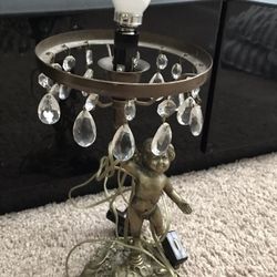 Vintage Gilbert Brass Table Lamp