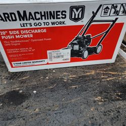Yard Machines 20-inch gas push mower