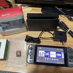 Nintendo Switch Super Smash Bros Ultimate Edition Console Bundle W/ Zelda Bundle   The Nintendo Switch Super Smash Bros Ultimate Edition Bundle Collec