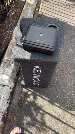 Kenwood Sub and Alpine Amplifier