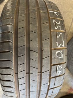 (1) 20” Pirelli 255/30/20 uses tire one only
