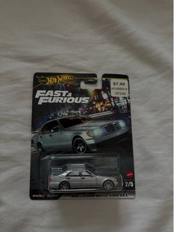 Fast and furious Mercedes 500SEL