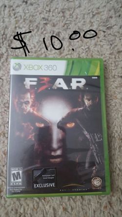 Fear for xbox 360