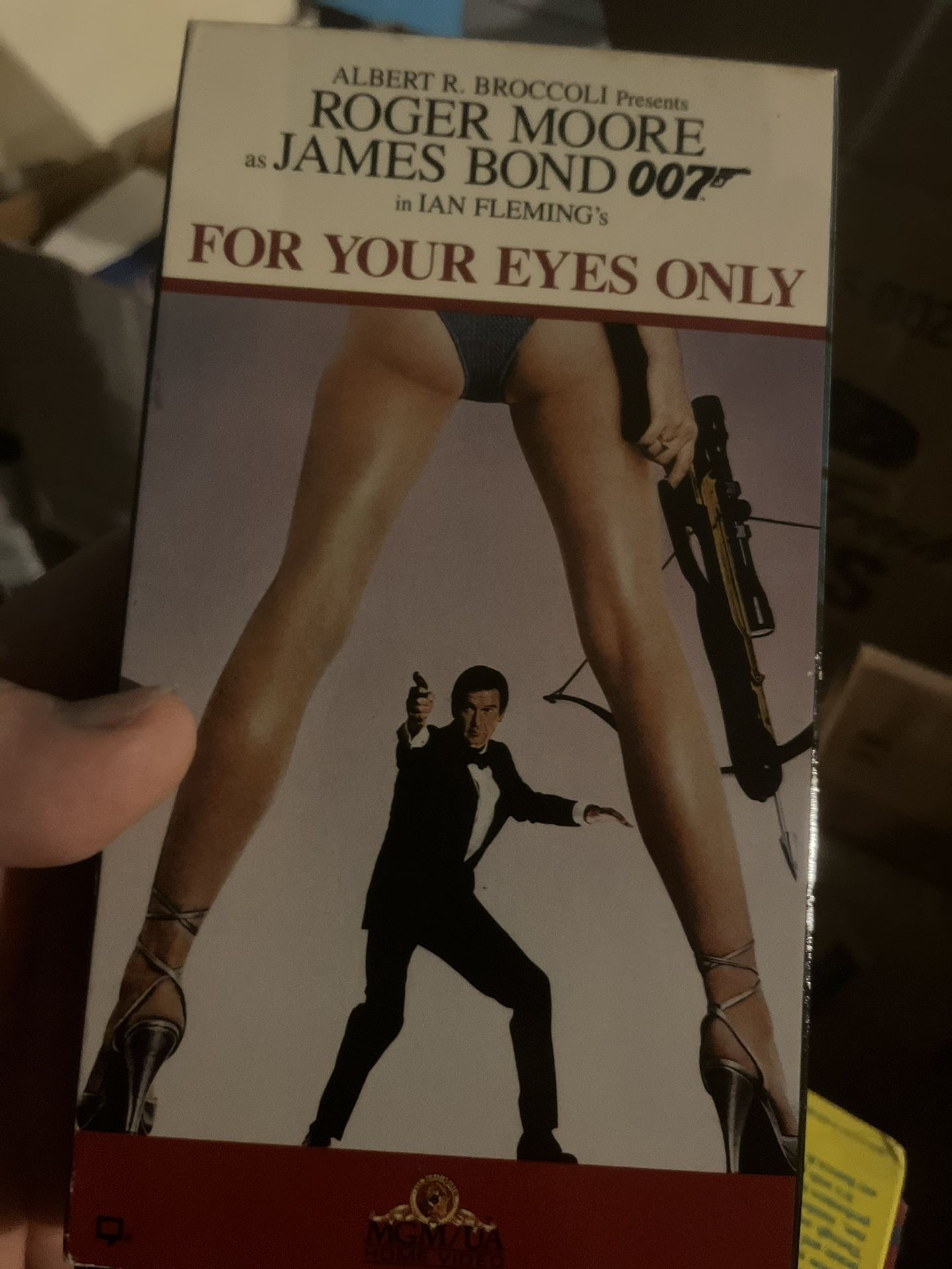 007 - For Your Eyes Only Vhs Tape Movie