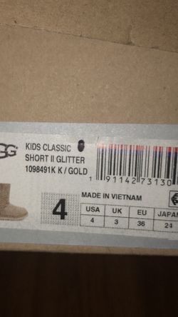 Ugg Boots Kids Size 4