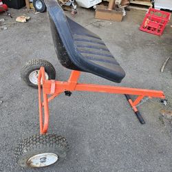 Sulky Seat for Walk Behind Mower