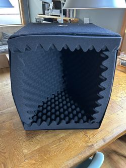 Portable Vocal Audio Recording Booth