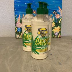 Banana Boat Aloe After Sun Lotion Bundle 