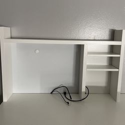 MICKE Add-on unit-high, white, 105x65 cm (41 3/8x25 5/8 ")