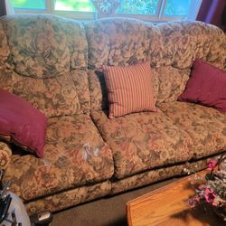 Couch And Love Seat Both Recliners