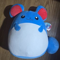 Marill Pokemon Squishmallow Pokemon Center Patch