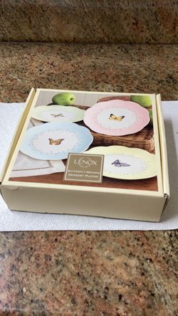 Lenox Butterfly Meadow Dessert Plates