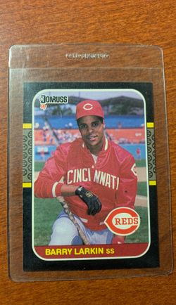 Barry Larkin 1987 Donruss Rookie card