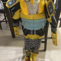 Transformers Costume Size 4-6