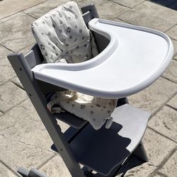 Stokke Tripp Trapp High Chair with Cushion & Tray