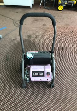 Electric pressure washer black max needs nozzle and hose