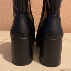 Black Madden NYC Ankle Booties Size 7.5