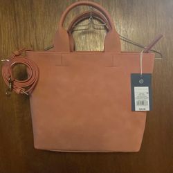 Peach Purse New With Tags