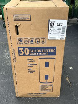Brand New Rheem/Richmond 240V  Short Electric Water Heater 