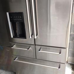 KitchenAid 5 Door Refrigerator Good Condition Like New