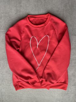 Heart Valentine’s Day Sweatshirt