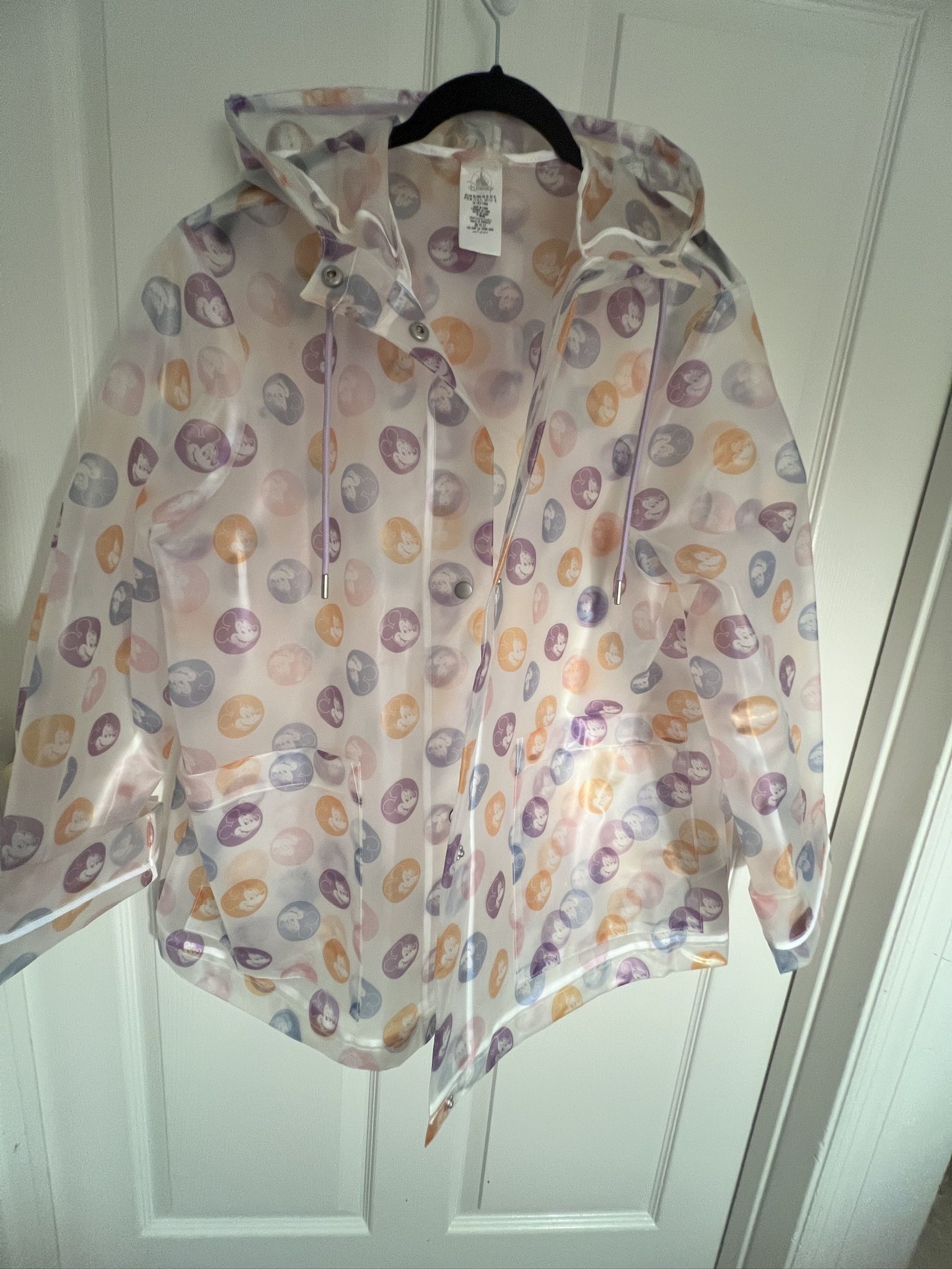 Disney Mickey Rain Jacket - XL
