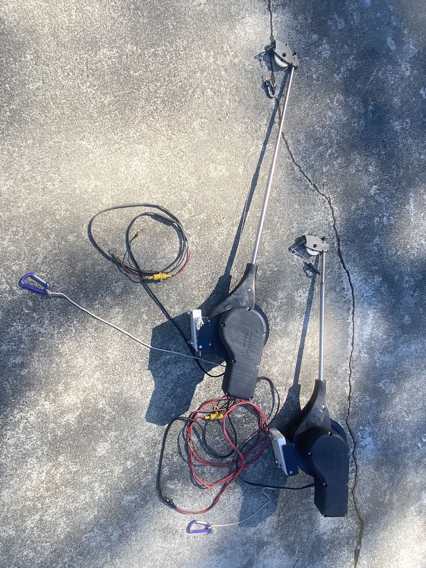 Cannon Electric Downriggers (2)