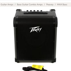 PEAVEY brand new Out Of Box 100 Watt Bass Combo Guitar Amp