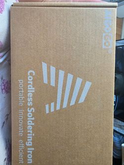 Cordless soldering iron