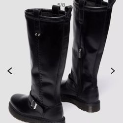 De Martens Anistone Knee High Boot (Women