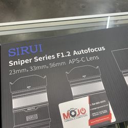 Sirui Sniper 3 Lense Kit Sony E