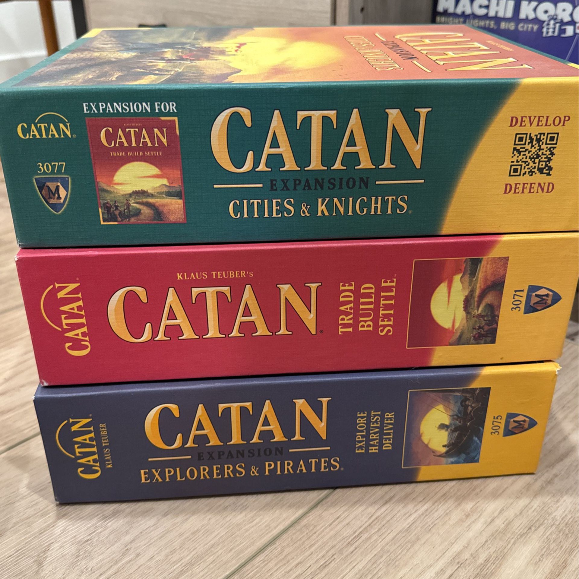 Settlers Of Catan - Pack of 3 Expansion 