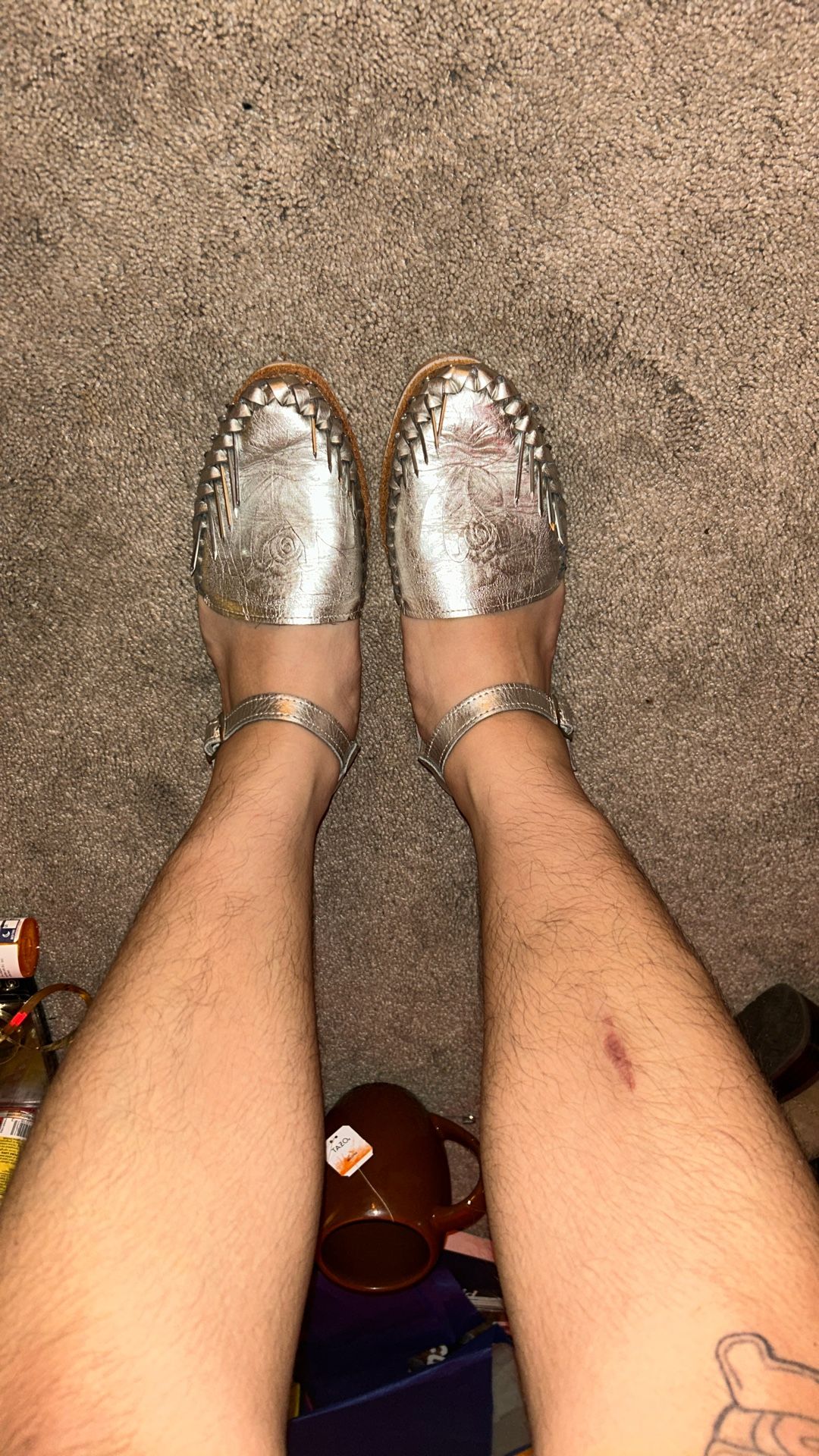 Huaraches For Sale Silver