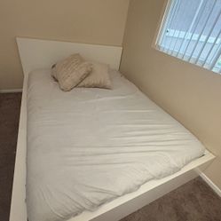 IKEA MALM Full size Bed Frame + Mattress