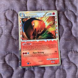 Typhlosion Pokémon Trading Card