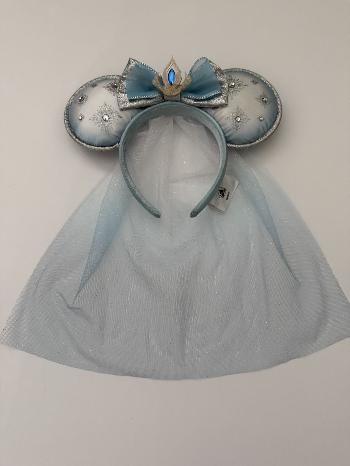 Disney Park Frozen Elsa Minnie Ears with Veil