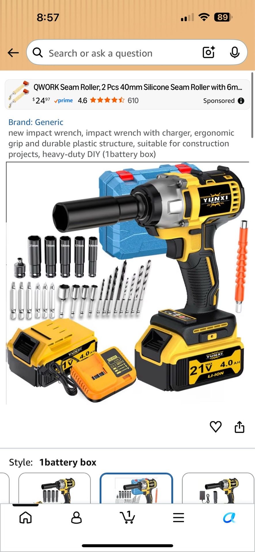 Impact drill