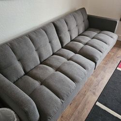 Gray Futon Couch
