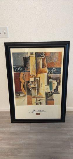 Violin and Guitar painting
