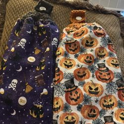 Handmade Halloween Towels On Full Towels 