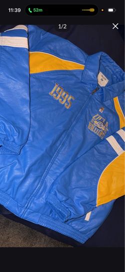 1 Left! XL UCLA Hollister Leather Jacket