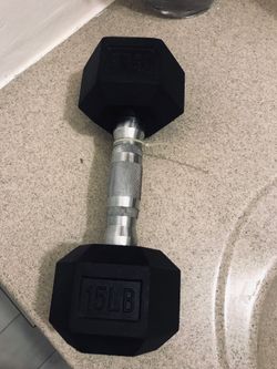 I dumbbell 15lb