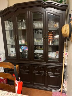 Glassware Cabinet!