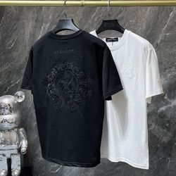 Chrome Hearts Style Cross Graphic T-Shirt