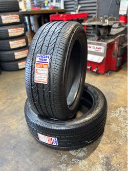 245/50/19 BRIDGESTONE DUELER RFT (2 TIRES ONLY USED)