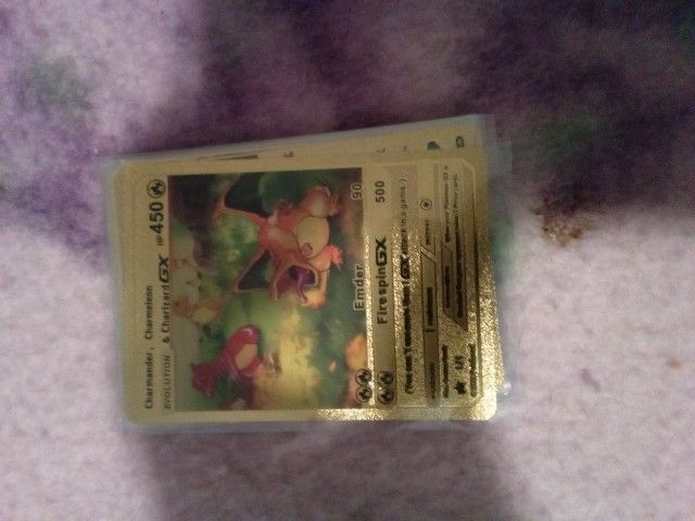 Charmander Gold Card 450