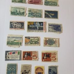 Vintage U.S Postage Stamps