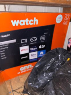 onn. 70-Inch 4K UHD Roku Smart TV