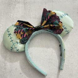 Disney Parks The Nightmare Before Christmas SALLY Minnie Mouse Ears Headband